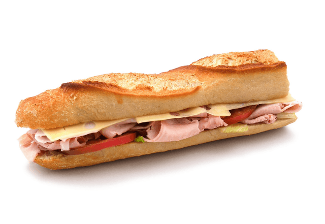 Sandwich 1/2 baguette